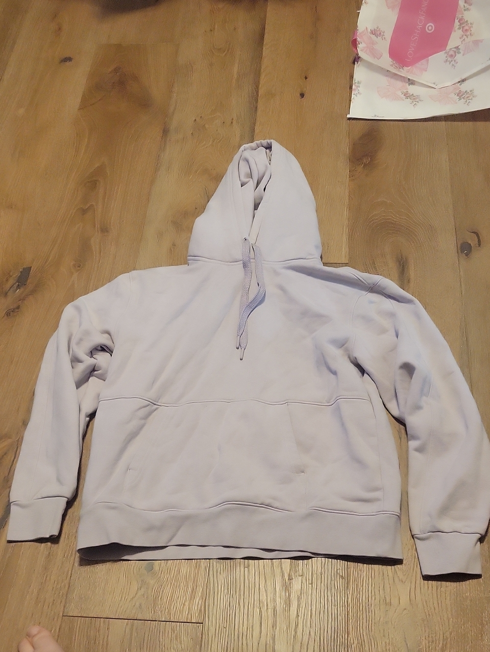 Athleta Hooded Pullover Hoodie - Lavender Small